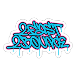 2Fast2Bounce (Sticker) - Mattweiß