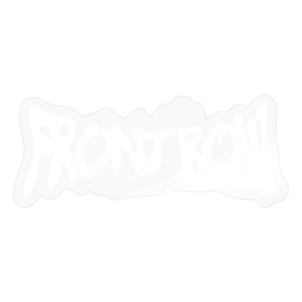 Frontrow (Sticker) - Transparent glänzend