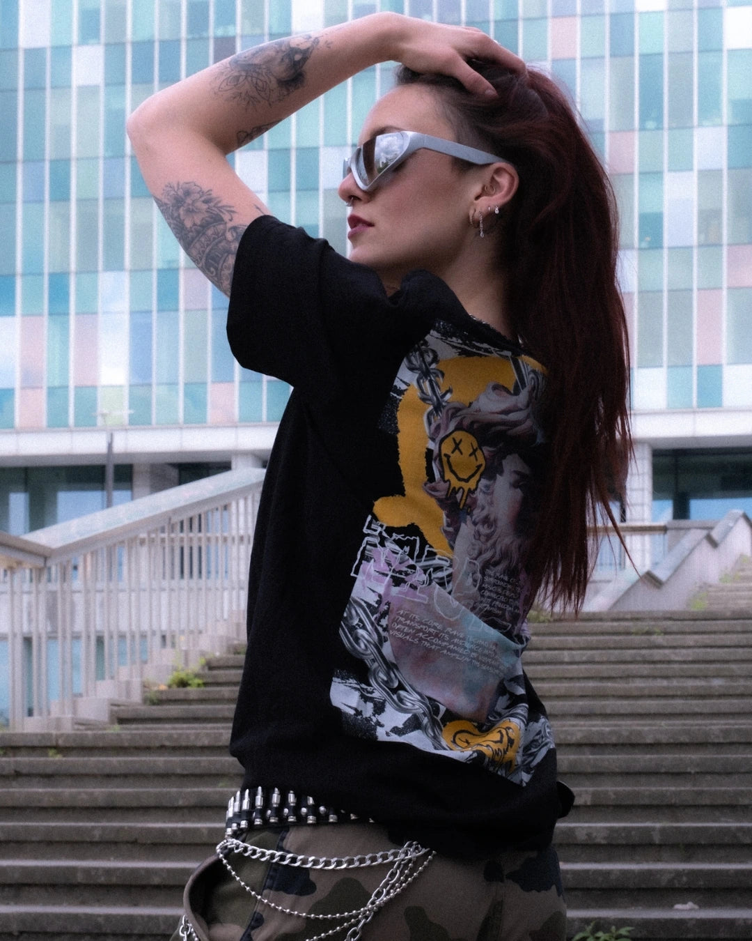 Stay Techno – T-shirt oversize