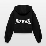 Frontrow ANL (oversized cropped hoodie) - Schwarz