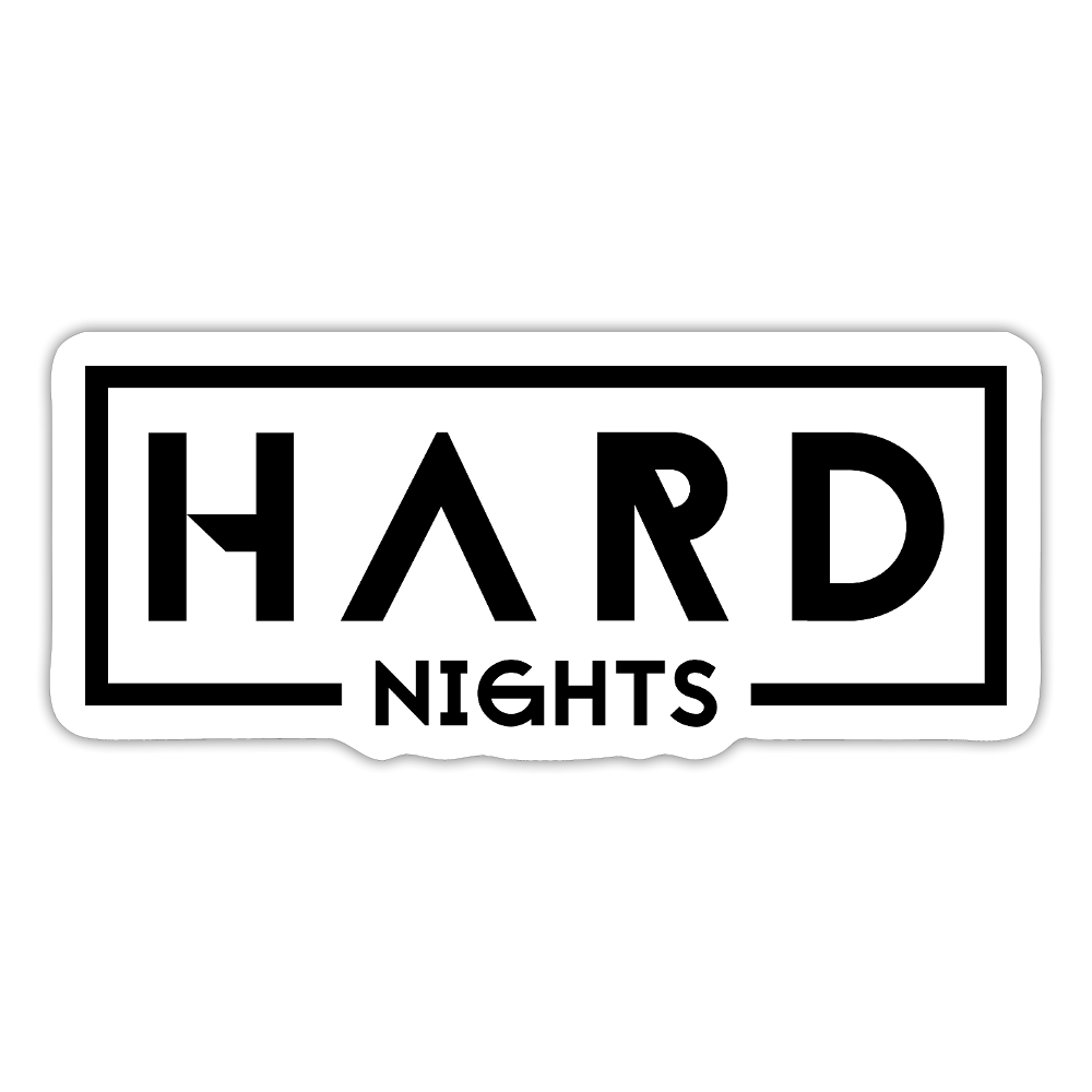 Sticker - Mattweiß