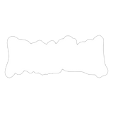 Frontrow (Sticker) - Mattweiß