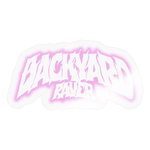 Backyard Raver (Sticker) - Transparent glänzend