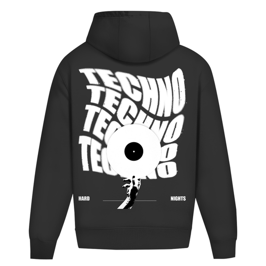 Techno Vinyl – Oversized hoodie