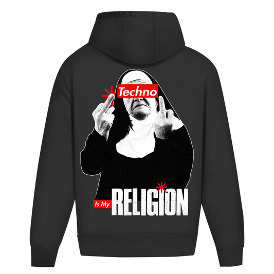 Techno Nun – Hoodie oversize