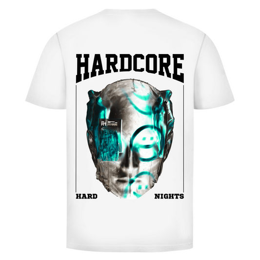 Techno Basic Shirt und Rave Basic Shirt aus Baumwolle | Arctic White