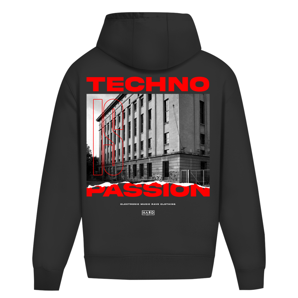 Techno is passion – Bluza oversize