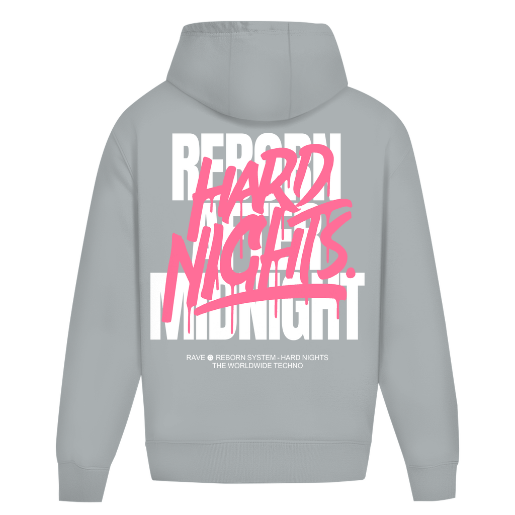 RAVE REMORN SISTEMA (felpa con cappuccio di grandi dimensioni)