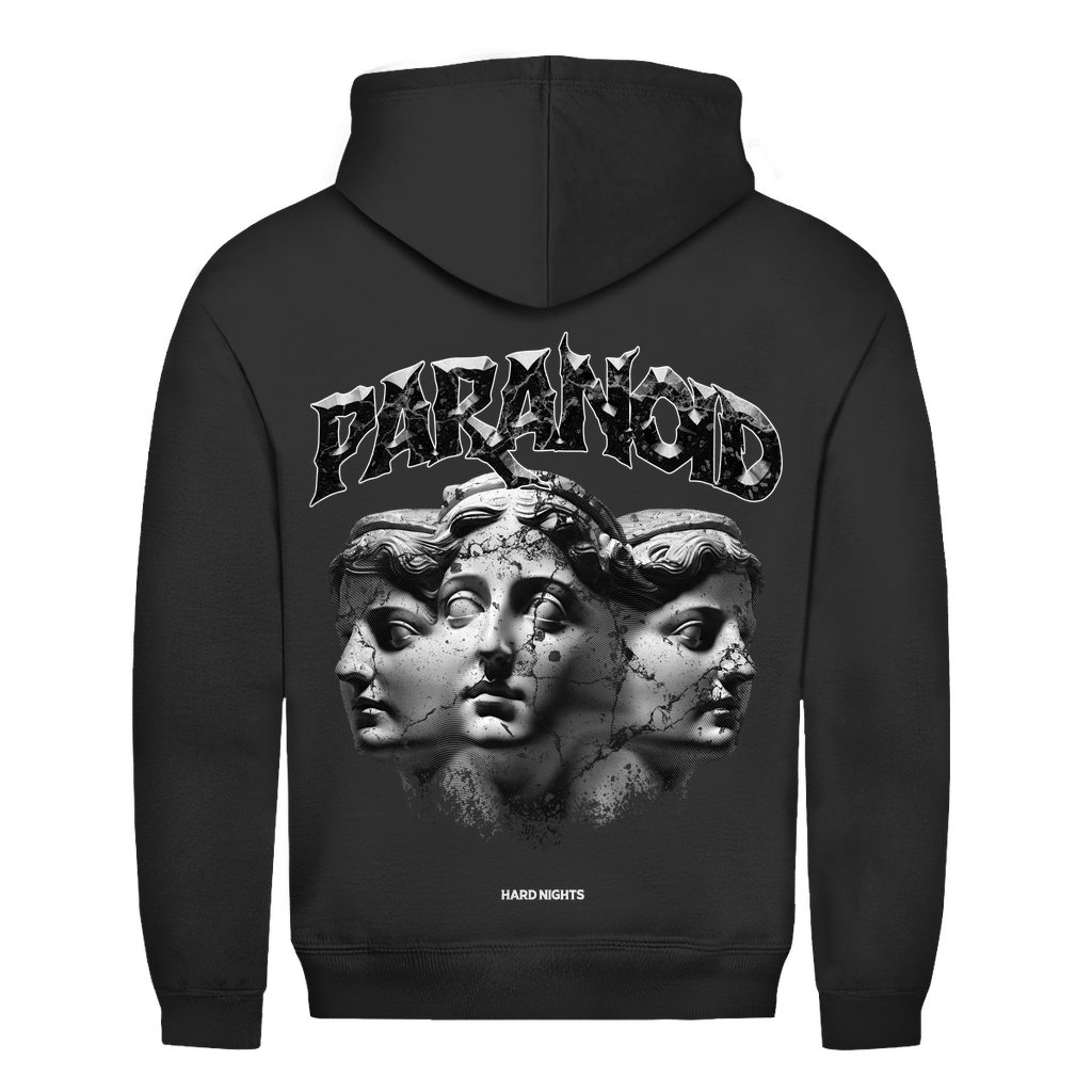 Unisex Basic Hoodie aus Baumwolle für Techno und Rave