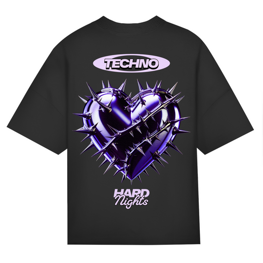 Techno Heart – Oversized Shirt