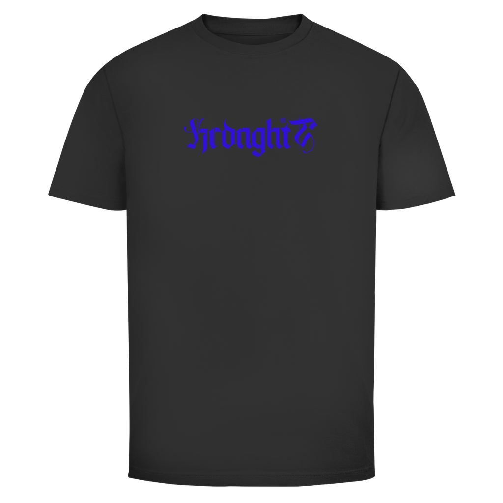 Techno Basic Shirt aus schwerer Baumwolle für Rave Looks | Black

