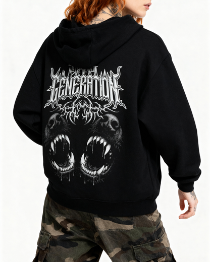 Hard Generation – Felpa oversize