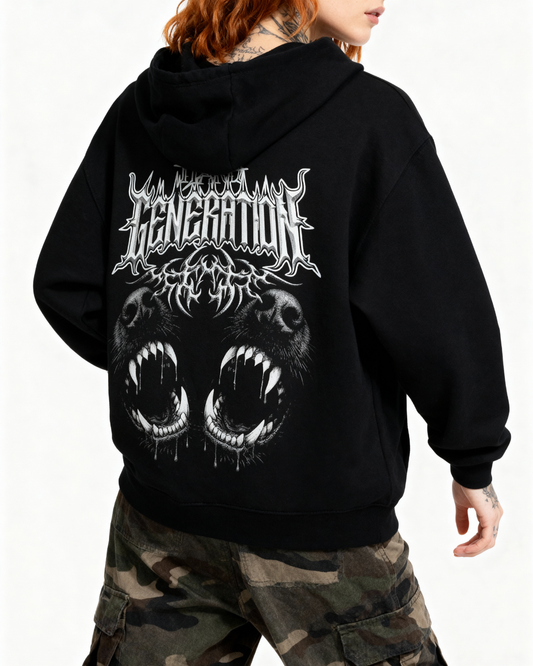 Hard Generation – Felpa oversize