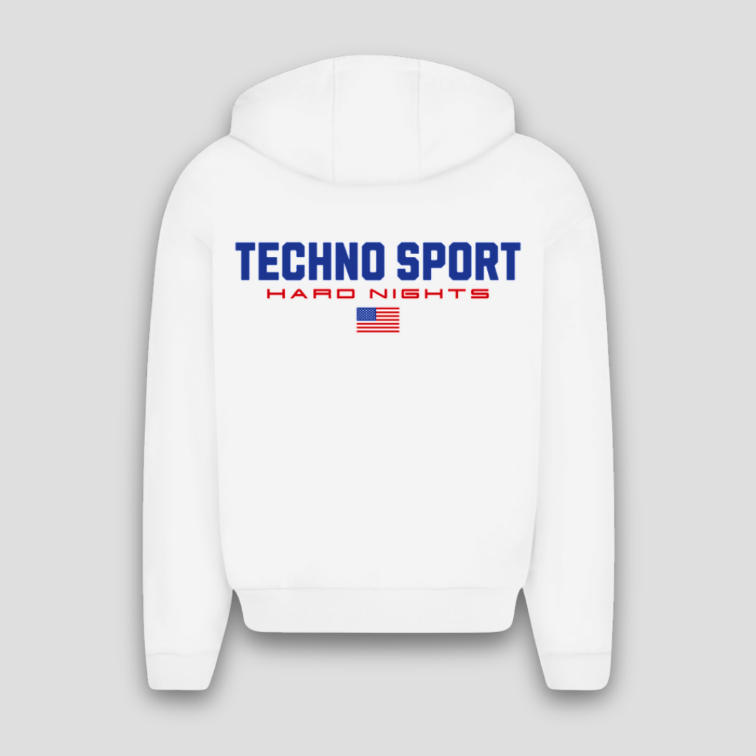Techno Sport (Oversized Zipper Hoodie)