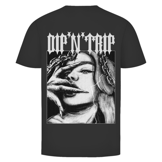 Dip'N'Trip – Maglietta basic, per techno e rave | Nero