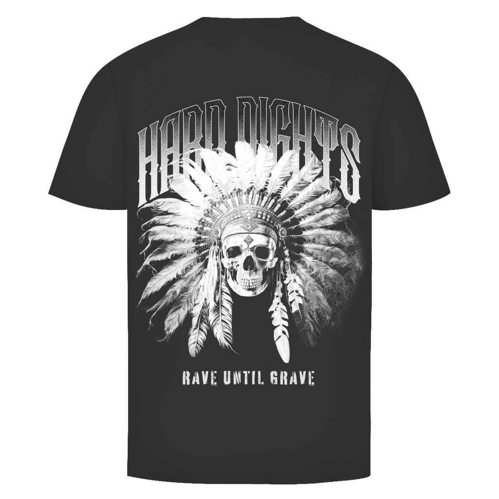 Rave T Shirt aus Bio-Baumwolle für Techno und Rave | Black
