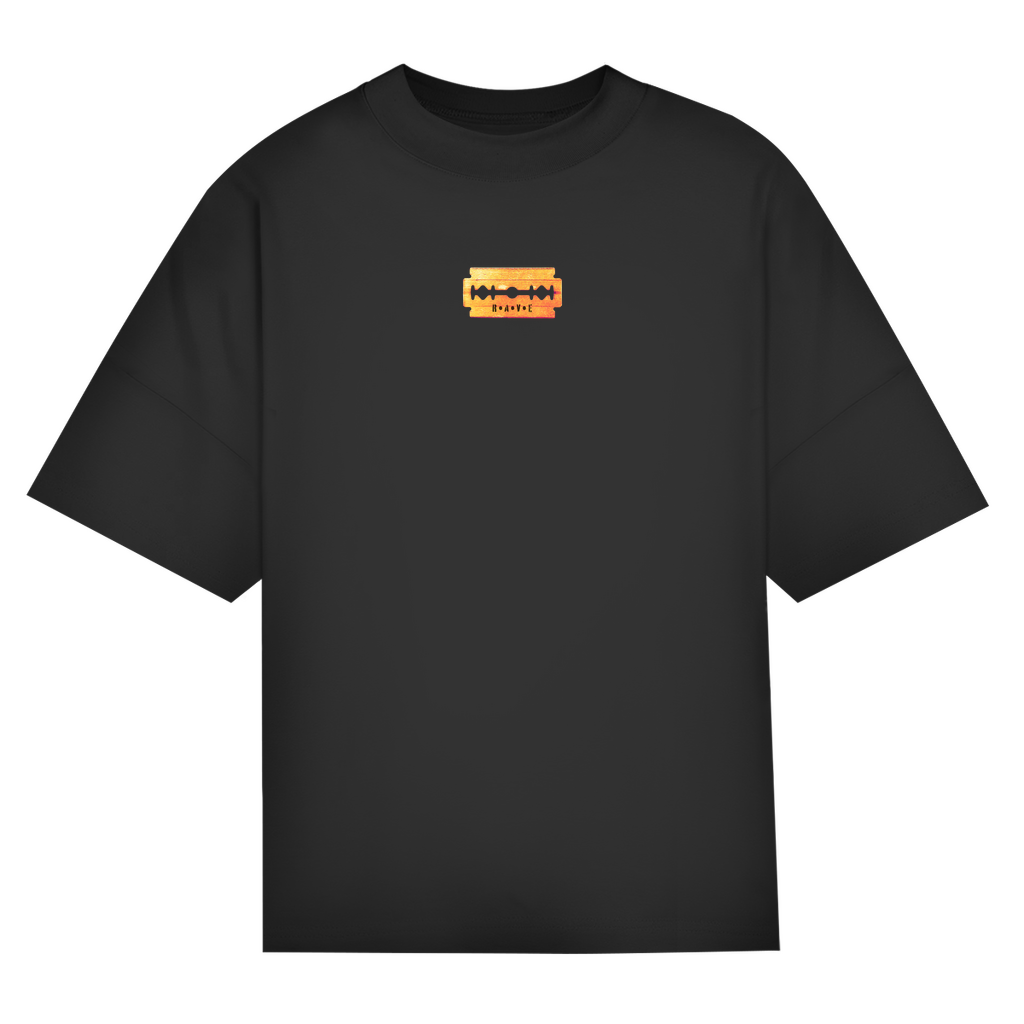 Oversized Shirt aus Bio-Baumwolle für Rave Outfits | Black
