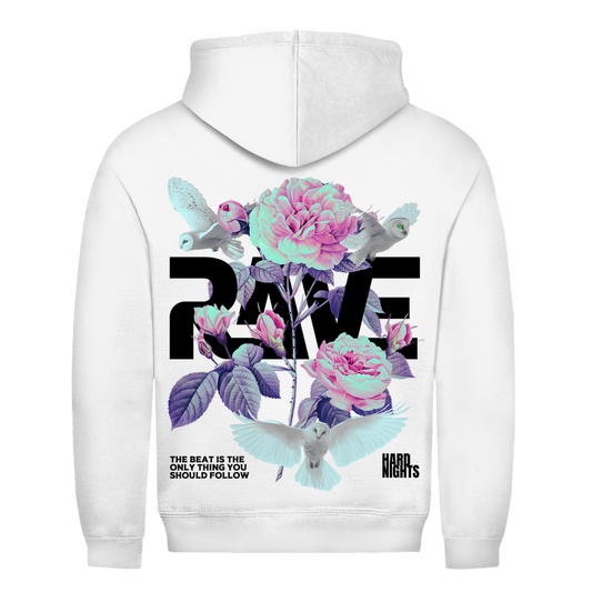 Rave Flowers – Hoodie basique