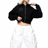 Every fuckin night (Oversized cropped hoodie)