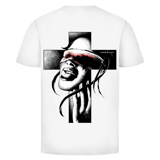 Church of Rave – T-shirt basique, unisexe, pour la techno | Blanc