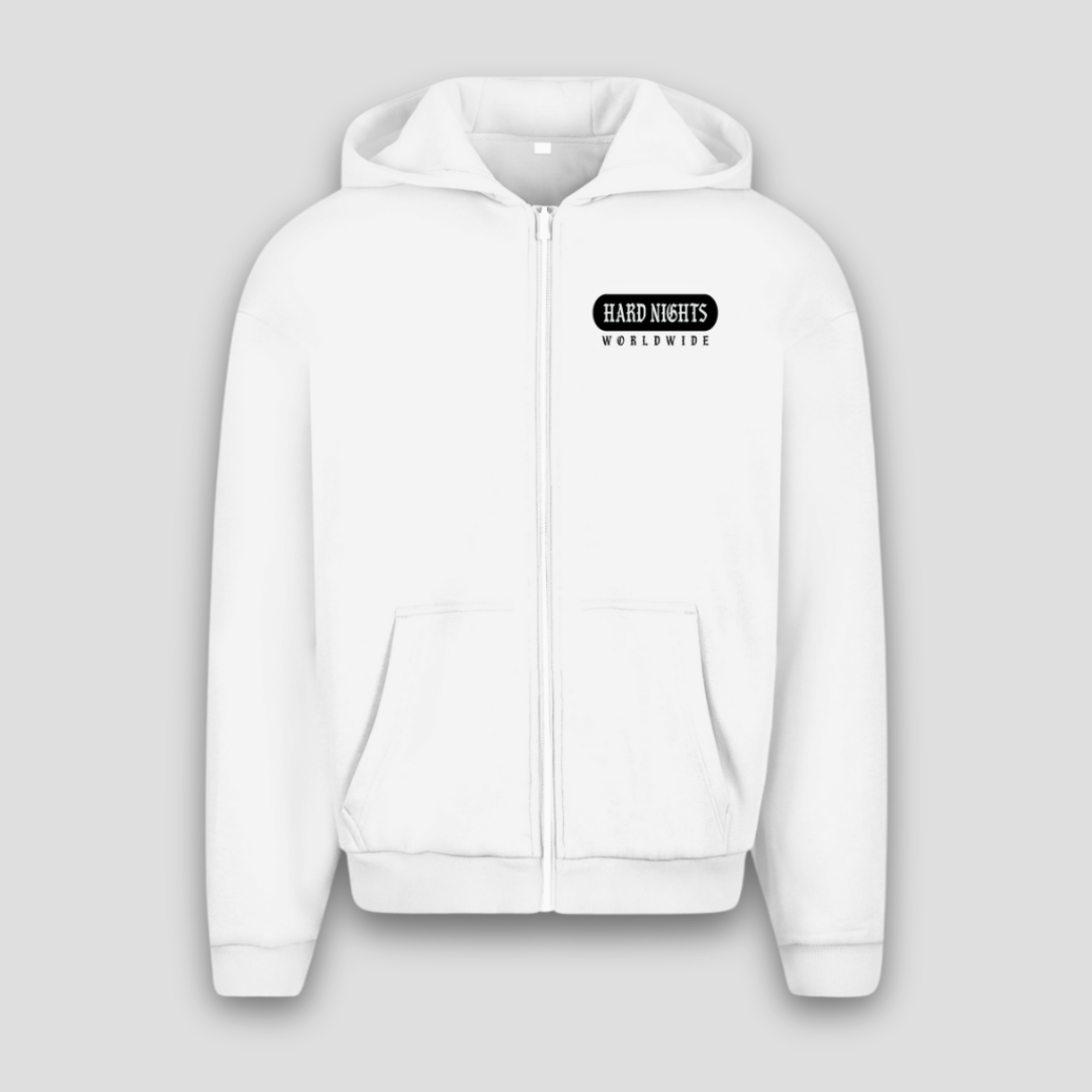 Reborn Worldwide (Oversized Zipper Hoodie)