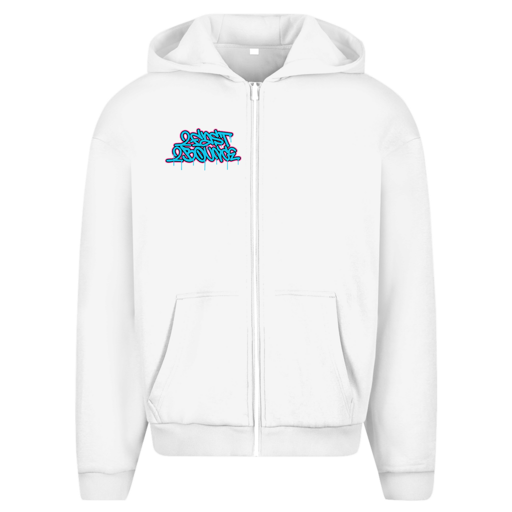 2Fast2Bounce – Sudadera oversize con cremallera