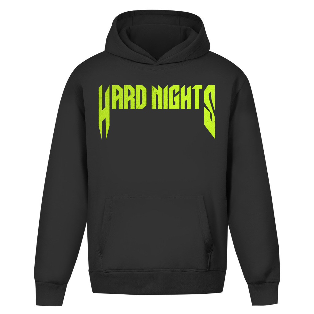 Techno Oversized Hoodie aus 100% Baumwolle für Rave-Fans