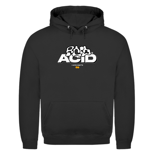 Sudadera con capucha, de algodón, para looks streetwear | Negro azabache