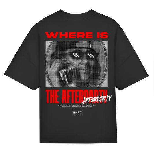 Where is the Afterparty – Camiseta oversize