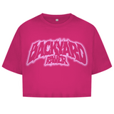 Backyard raver (Oversize crop top)