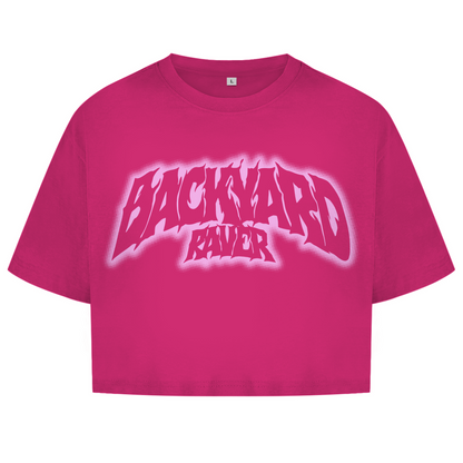 Backyard raver – Crop top oversize