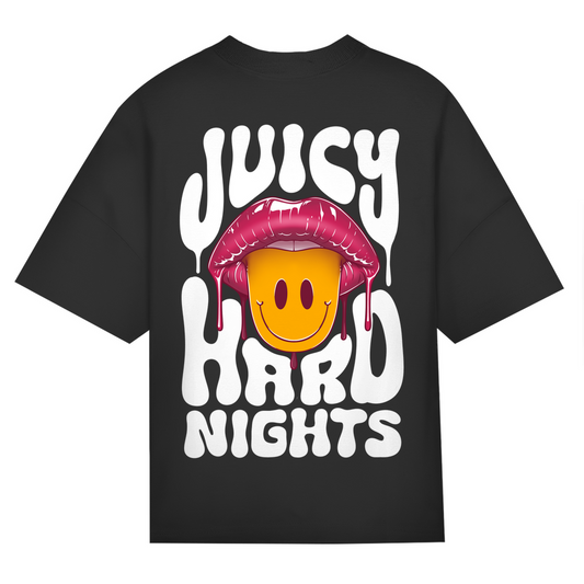 Juicy Hard Nights – Oversized Shirt