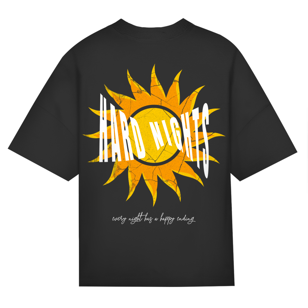 Oversized Shirt aus Bio-Baumwolle für Techno und Rave | Black
