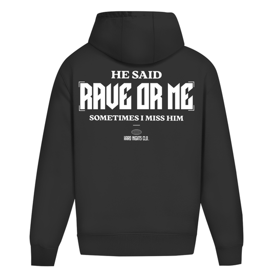 He said – Sudadera oversize
