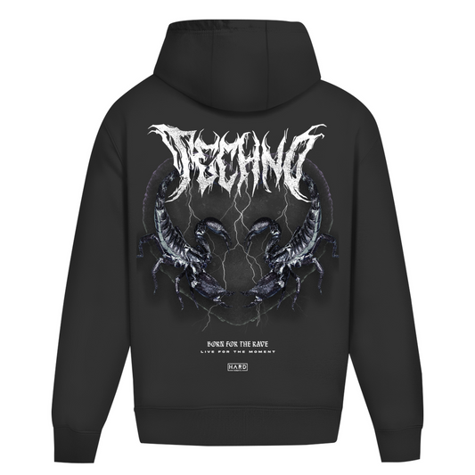 Born for the rave – Hoodie oversize
