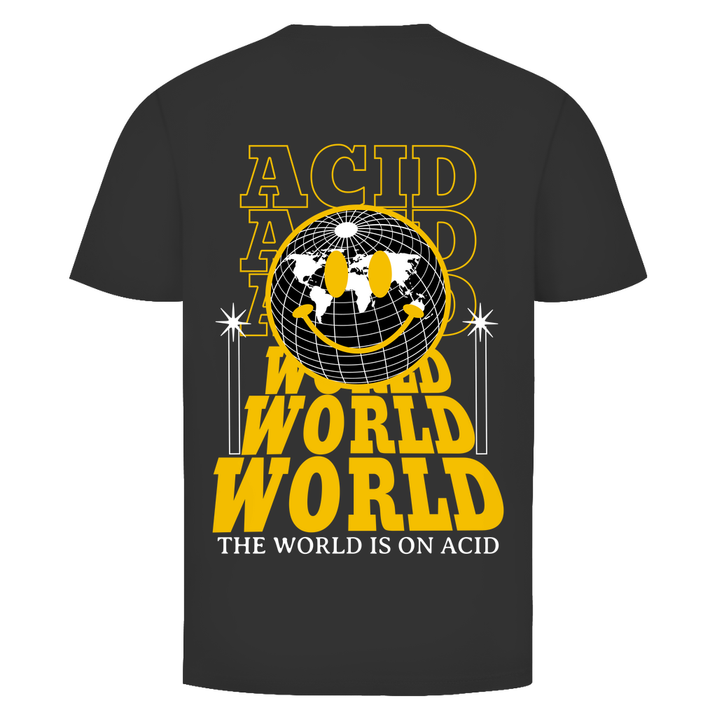 Techno Basic Shirt und Rave Basic Shirt aus Baumwolle | Black
