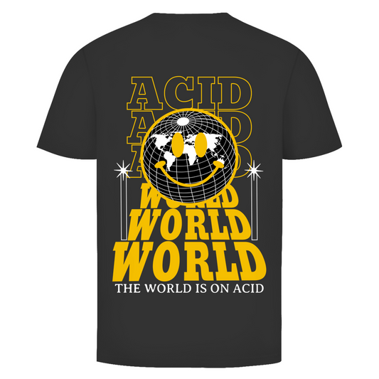 Techno Basic Shirt und Rave Basic Shirt aus Baumwolle | Black

