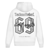 Techno Rebel 69 (sweat à capuche surdimensionné)