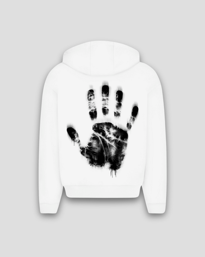 Last night a dj saved my life – Oversized zip-hoodie
