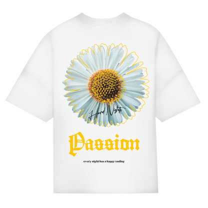 T-shirt oversize, pour la techno et les raves | Blanc