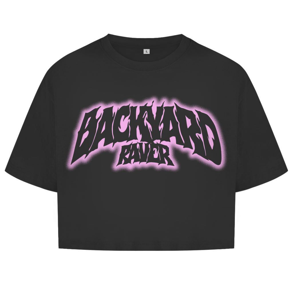 Backyard raver – Crop top oversize