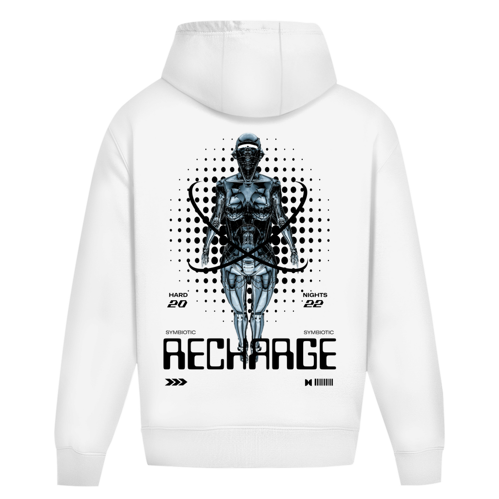 Symbiotic recharge (Oversized Hoodie)