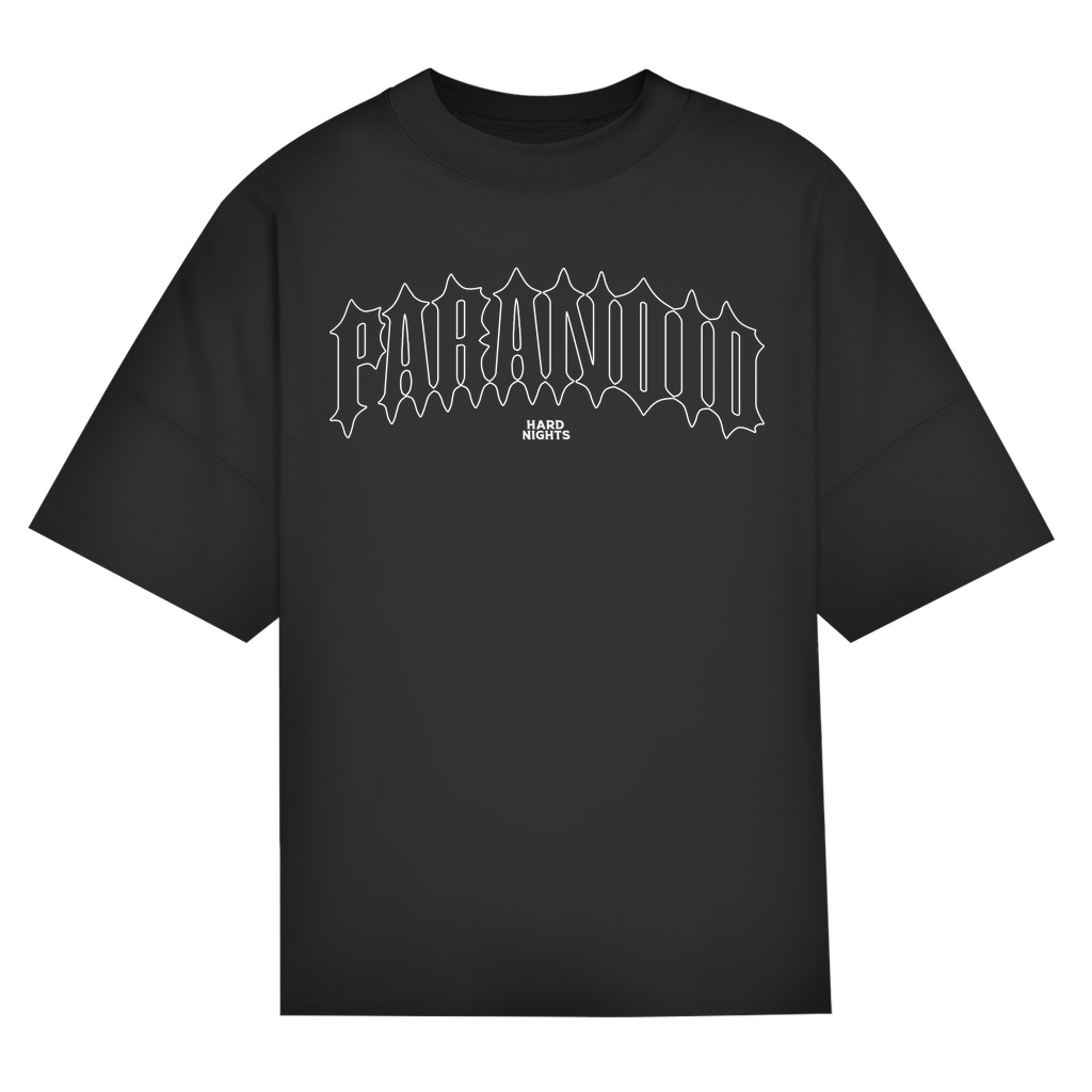 Oversized Shirt aus Bio-Baumwolle für Techno und Rave | Black
