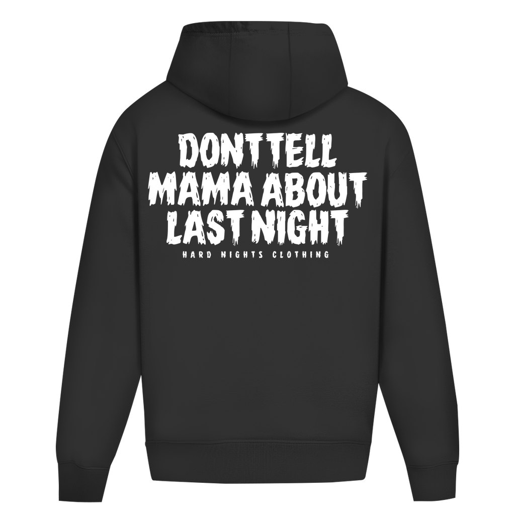 No se lo digas a mamá (sudadera con capucha de gran tamaño)