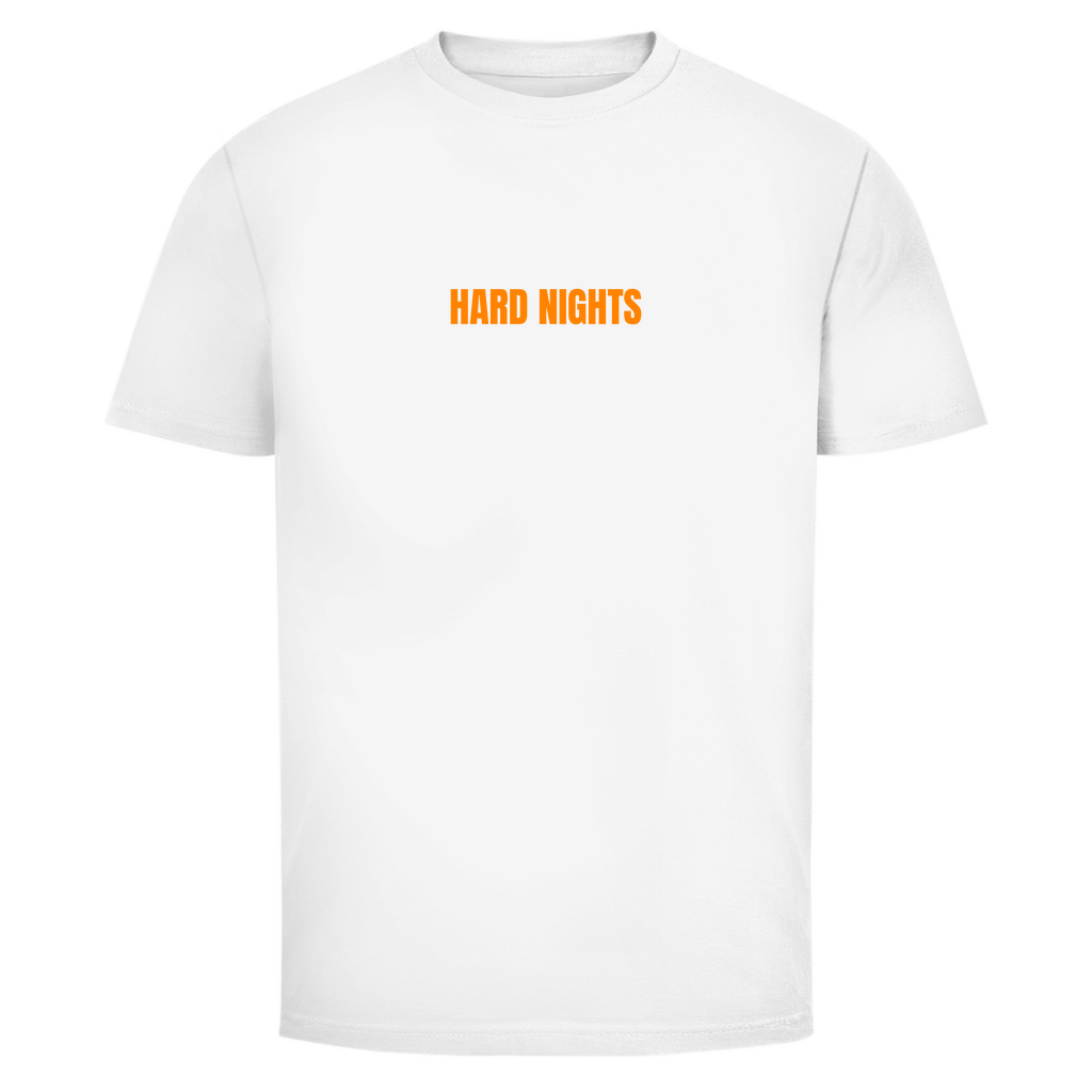Rave T Shirt aus Bio-Baumwolle mit normaler Passform | White