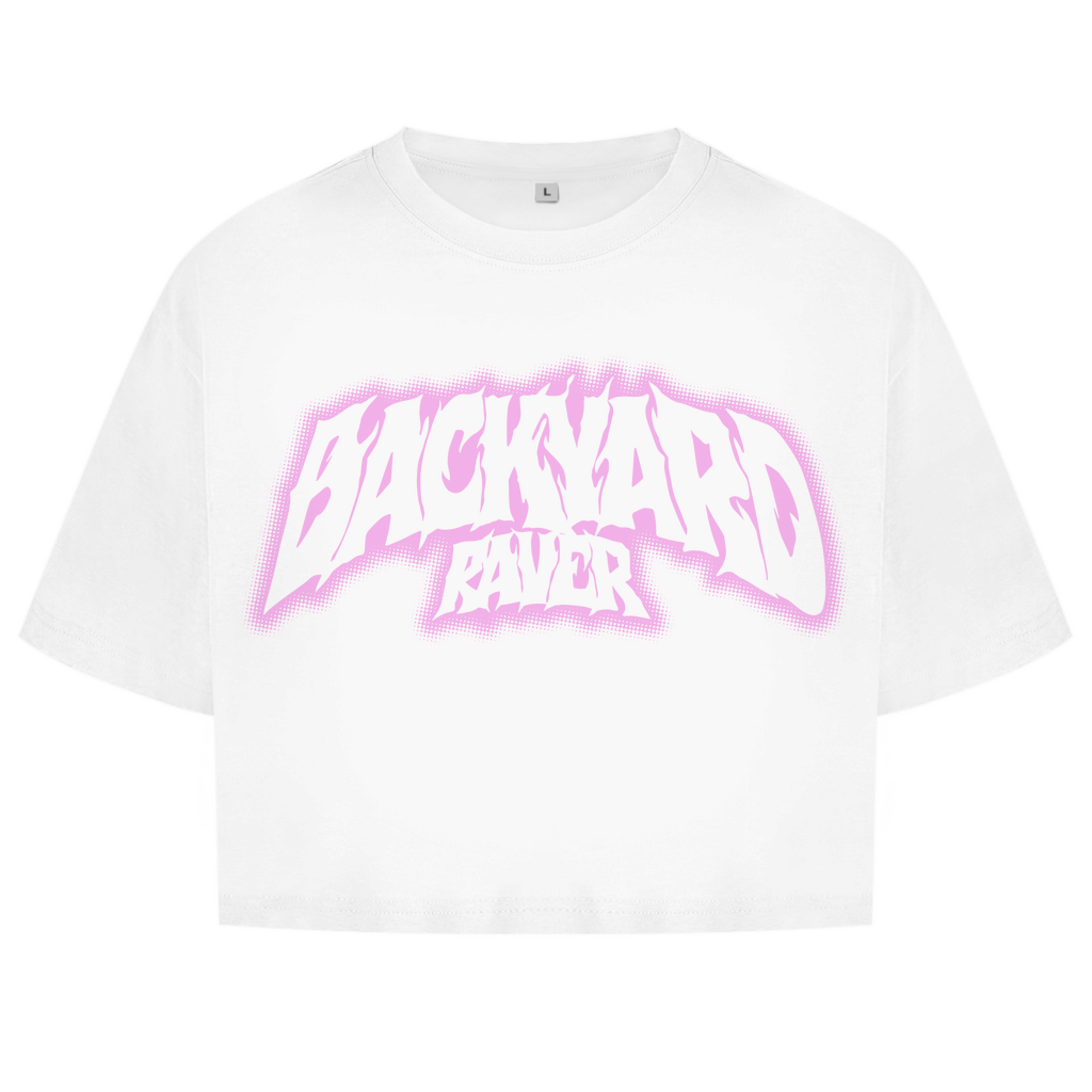 Backyard raver (Oversize crop top)