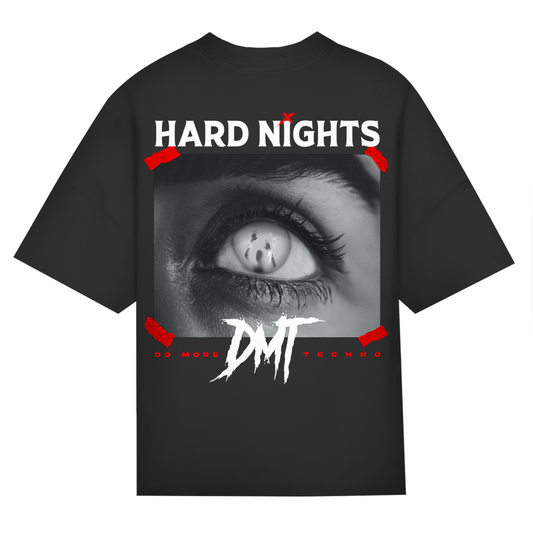 Oversized Shirt, unisex, for techno and raves | Black