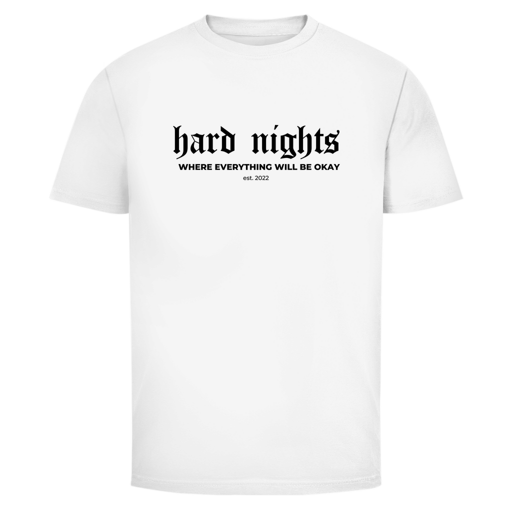 Techno Basic Shirt & Rave Unisex Basic Shirt aus Baumwolle | White