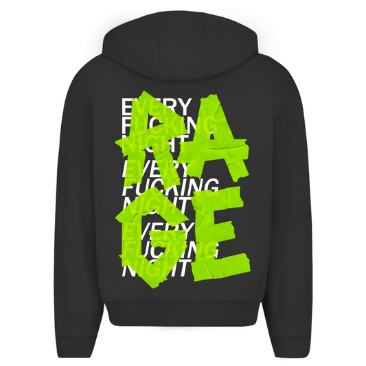 Rage – Felpa oversize con zip