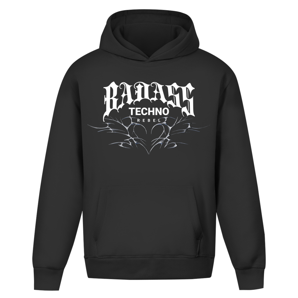 Badass techno rebel (Oversized Hoodie)